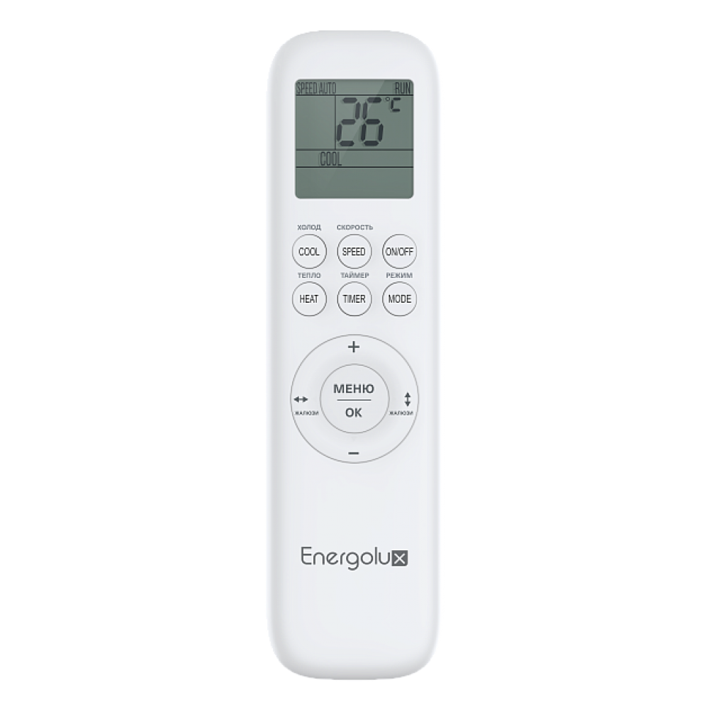 Настенный кондиционер (сплит-система) Energolux Basel 5 WS30 '26 On-Off R410a SAS24B5-A / SAU24B5-A-WS30
