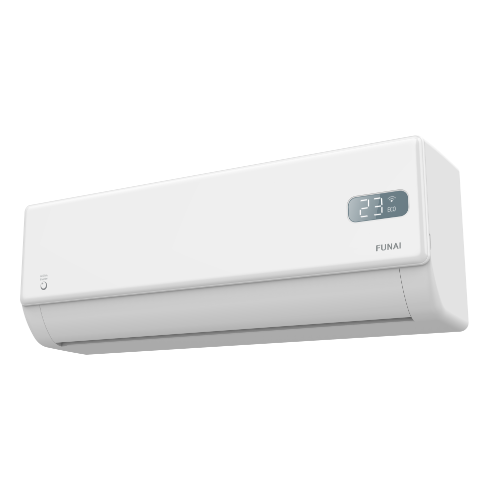 Настенный кондиционер (сплит-система) Funai Akoya '25 Inverter R32 RAC-I-AK25HP.D01/S / RAC-I-AK25HP.D01/U