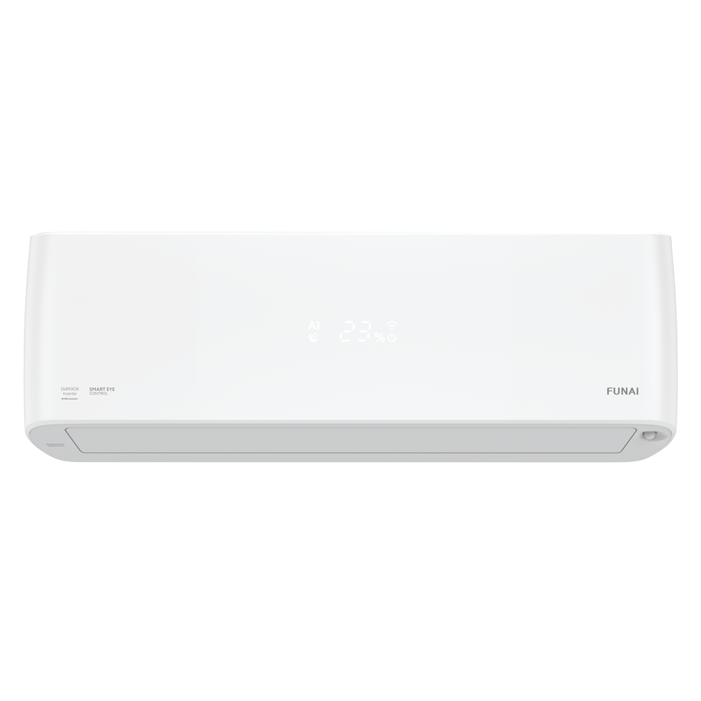 Настенный кондиционер (сплит-система) Funai Emperor Smart-Eye '24 Inverter R32 RAC-I-EM25HP.D04/S / RAC-I-EM25HP.D04/U