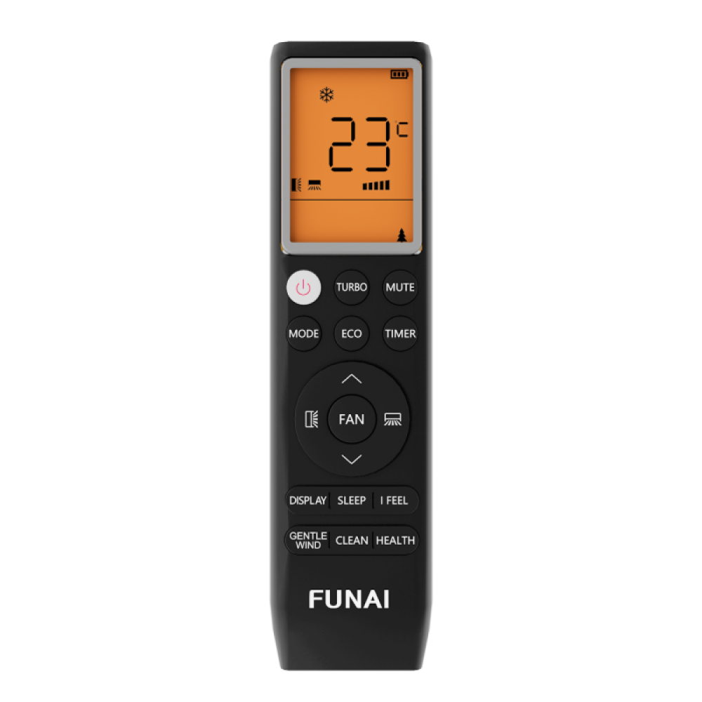 Настенный внутренний блок мультисплит-системы Funai Shinkirigami Kadzoku R32 RAM-I-KD30HP.W02/S
