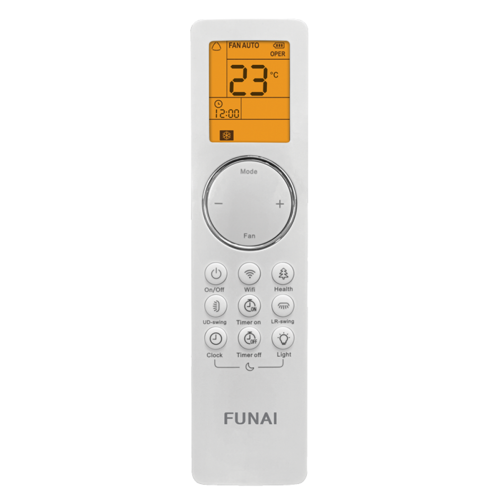 Настенный кондиционер (сплит-система) Funai Onsen '24 Inverter R32 RAC-I-ON30HP.D01/S / RAC-I-ON30HP.D01/U
