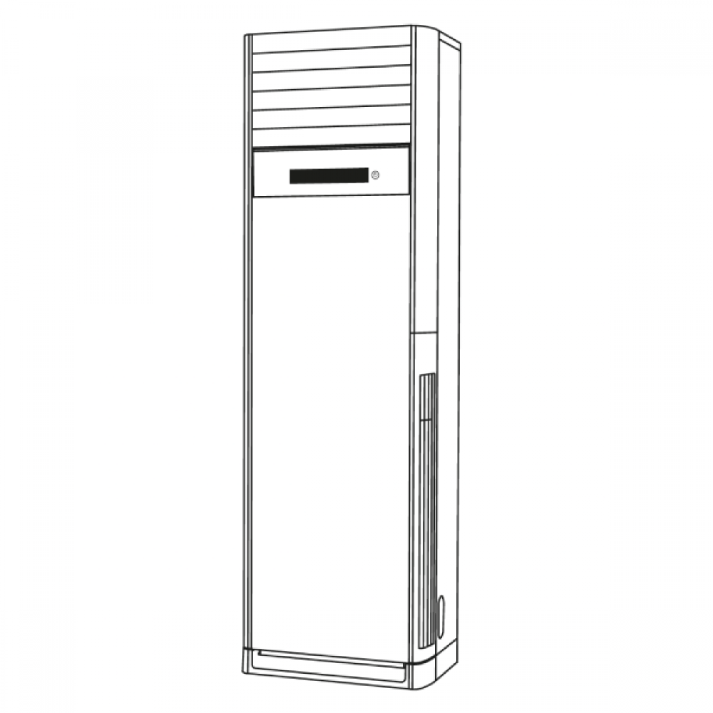 Колонный кондиционер (сплит-система) Gree T Fresh Column Inverter R32 GVH48ALXH-K6DNC7A/I / GVH48ALXH-K6DNC7A/O