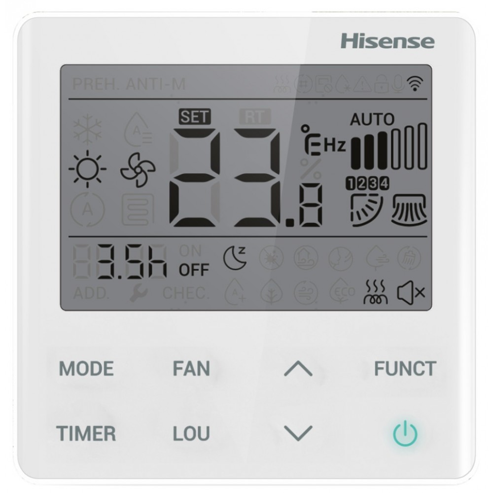 Кассетный внутренний блок мультисплит-системы Hisense Free Match Cassete R32 ACT-24UR4RJC8 / PE-QEA/LD
