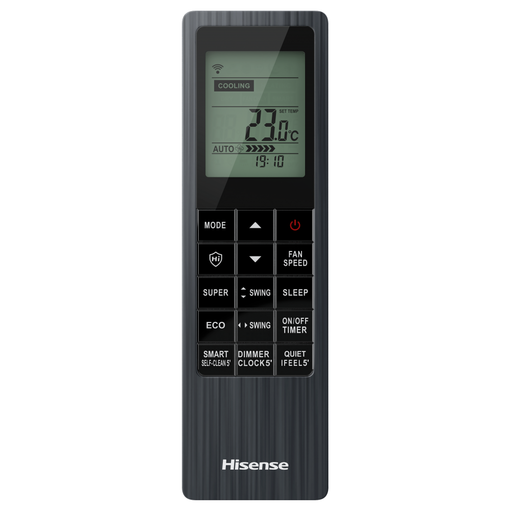 Настенный кондиционер (сплит-система) Hisense Black Crystal Classic A On-Off R32 AS-13HW4SVDTG5ВG / AS-13HW4SVDTG5ВW