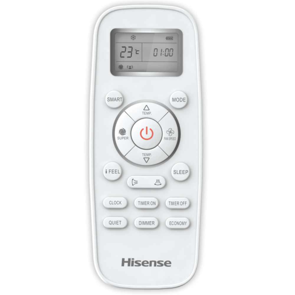 Настенный кондиционер (сплит-система) Hisense Easy Classic A On-Off R32 AS-12HR4RYDDJ00G / AS-12HR4RYDDJ00W