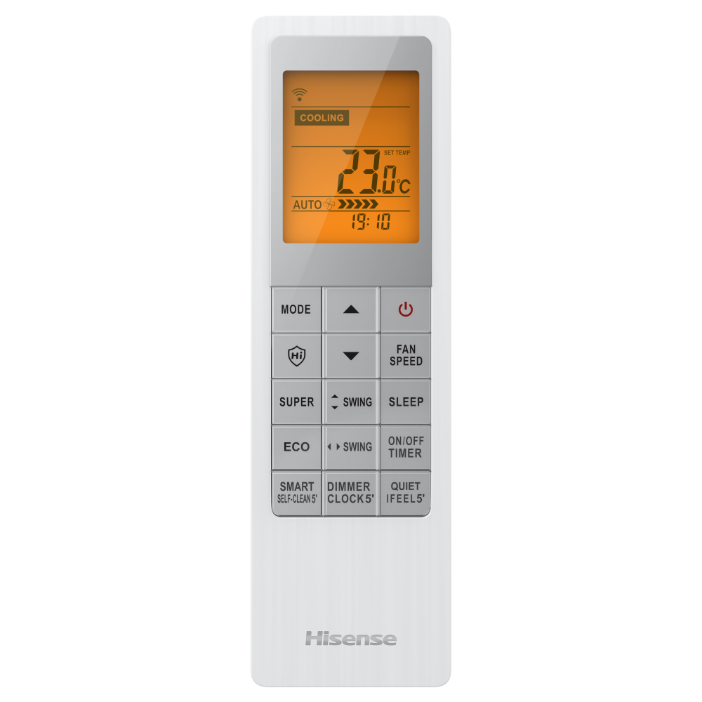 Настенный внутренний блок мультисплит-системы Hisense Free Match Vibe Pro Silver R32 AMS-12UW4RWUHD00(S)