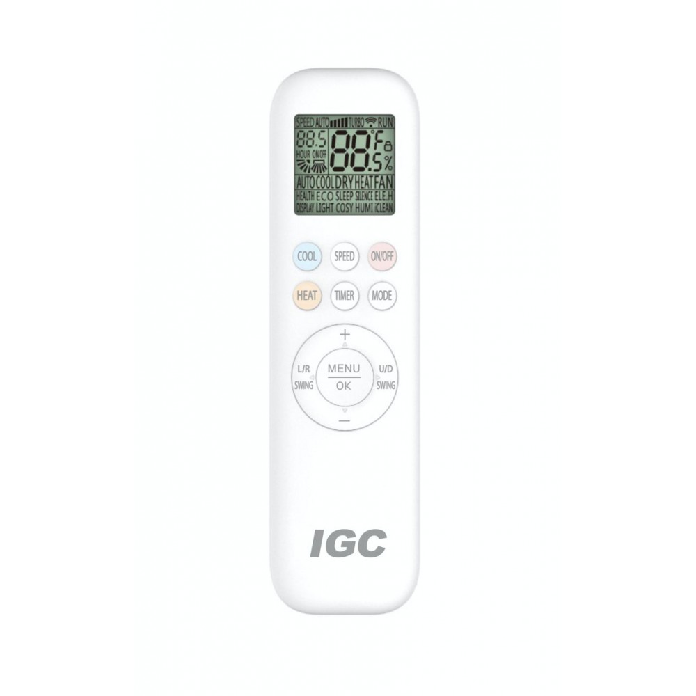 Настенный кондиционер (сплит-система) IGC T Omega On-Off R32 RAS-09АТ / RAC-09АТ