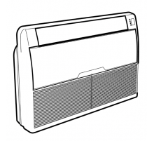 Напольно-потолочный кондиционер (сплит-система) Kentatsu Komasu Universal Inverter R32 KSCB70HZRN1W / KSUNB70HZRN1