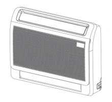 Консольный кондиционер (сплит-система) Midea Console Inverter R32 MFA2U-17HRFNX-Q(GA) / MOA1U-18FRN8G1