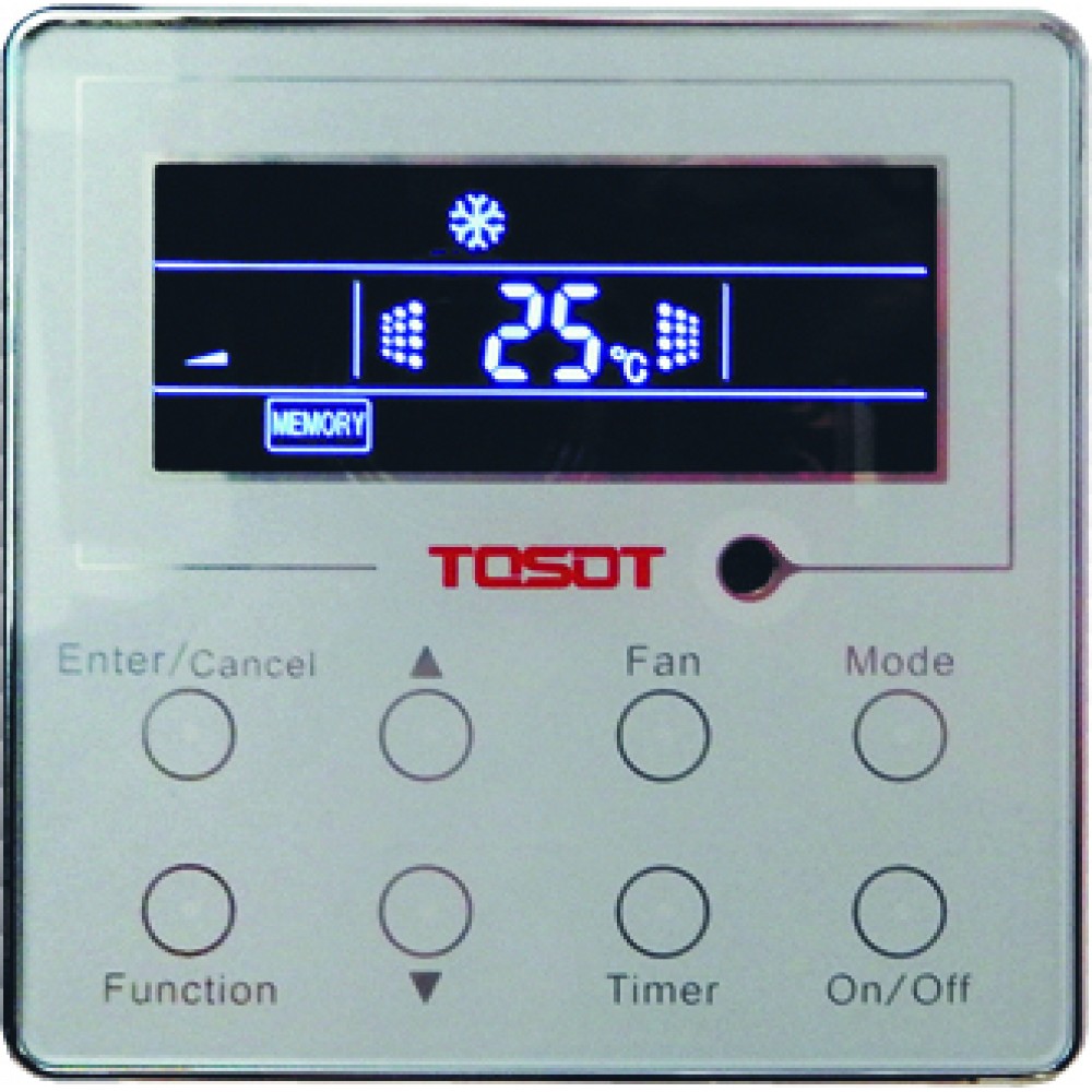 Канальный внутренний блок мультисплит-системы Tosot Free Match Duct R32 T12H-FDA/I